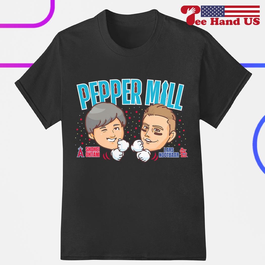 Pepper Mill Shohei Ohtani x Lars Nootbaar shirt