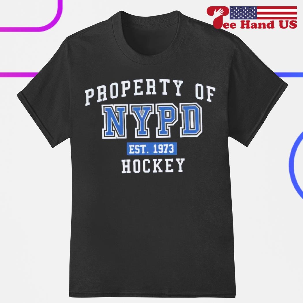 Property of NYPD hockey shirt