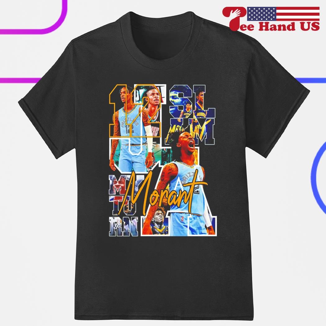 Slam Ja Morant 12 Memphis Grizzlies Basketball shirt