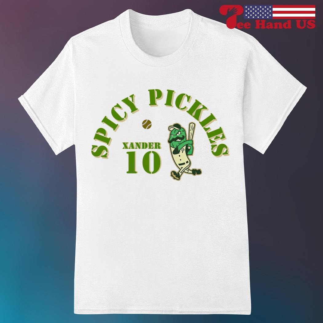 Spicy pickles Xander 10 shirt