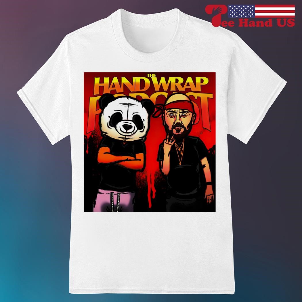 The hand wrap podcast shirt