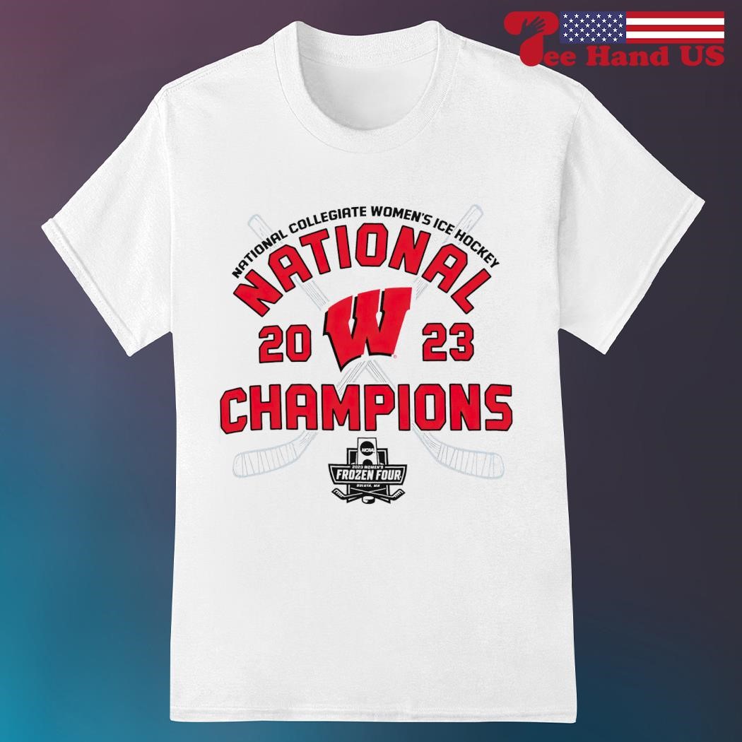 Wisconsin Badgers Champion 2023 NCAA Women's Ice Hockey National Champions shirt