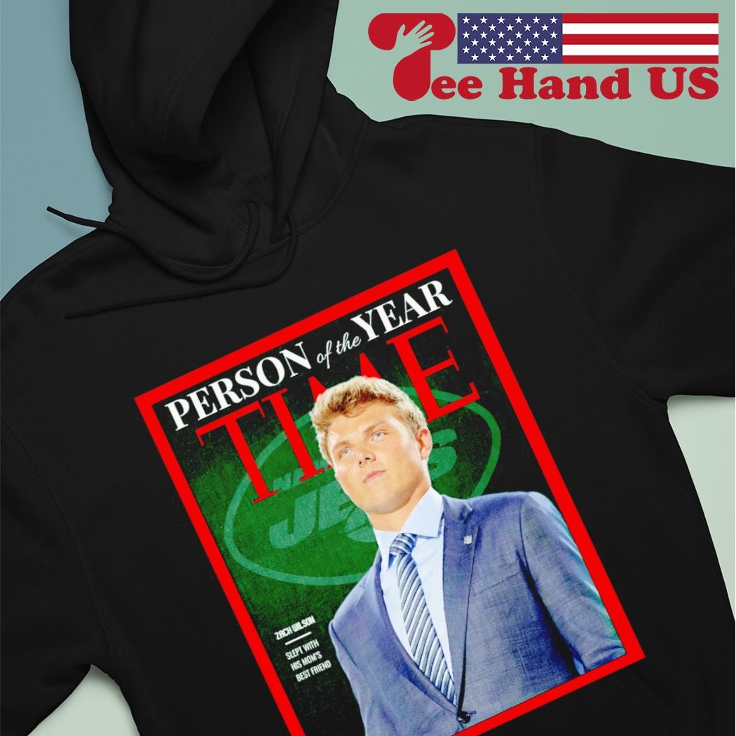 Person Of The Year Time Zach Wilson Hoodie - Wiotee