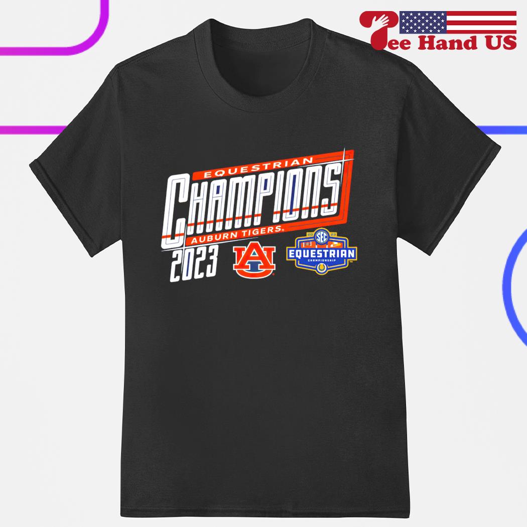 Auburn Tigers 2023 SEC Equestrian Champions shirt