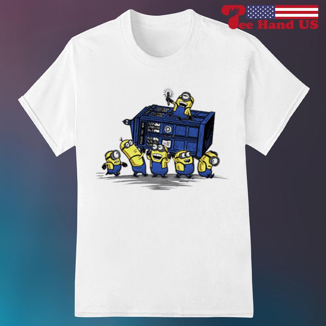 Minions steal Doctor Who's tardis shirt