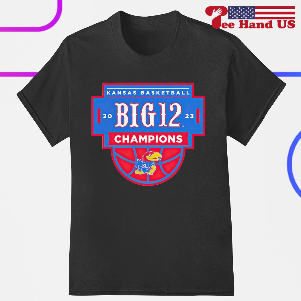 Official kansas Jayhawks 2023 Big 12 Men's Basketball Regular Season Champions shirt