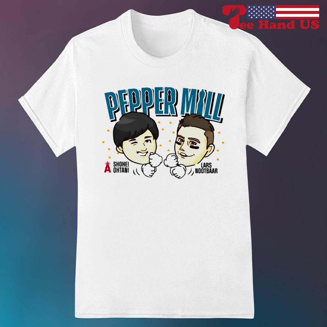 Pepper Mill Shohei Ohtani Vs Lars Nootbaar T-shirt
