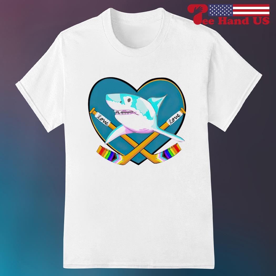 Official san Jose sharks pride night shirt