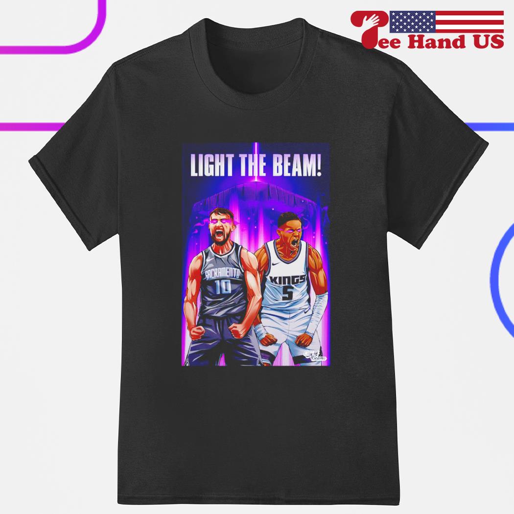 Sacramento Kings light the beam shirt