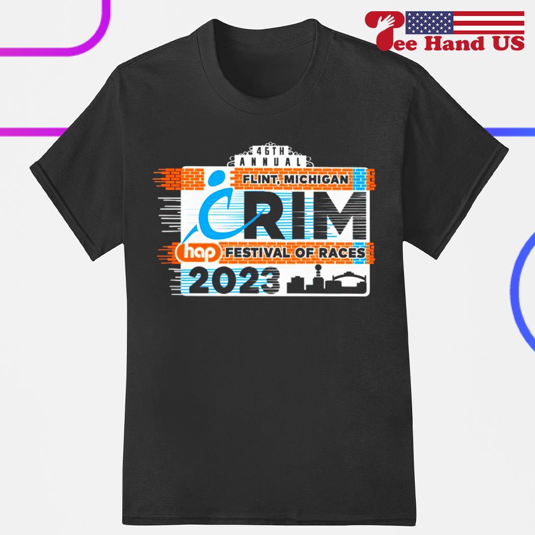 46th annual flint Michigan Crim festival of races 2023 shirt