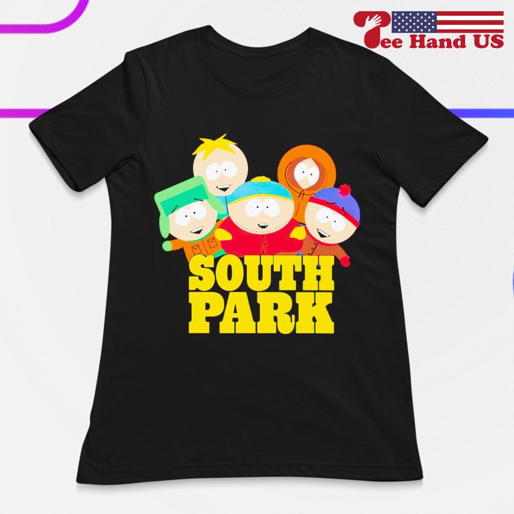 South Park Cartman, Kyle, Stan, and Kenny T-Shirt