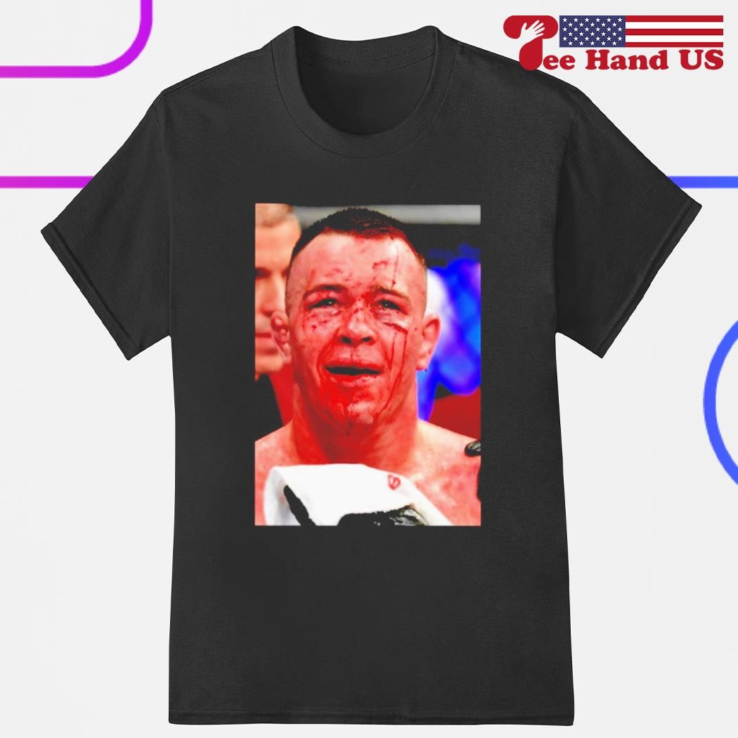 Colby Covington blood face shirt