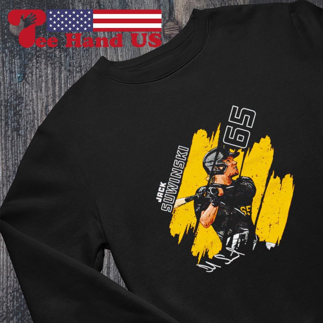 Jack Suwinski Pittsburgh Pirates Stripes signature shirt, hoodie, sweater,  long sleeve and tank top