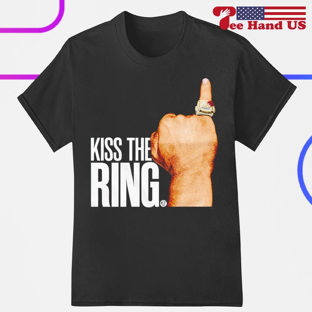 MJF kiss the ring shirt