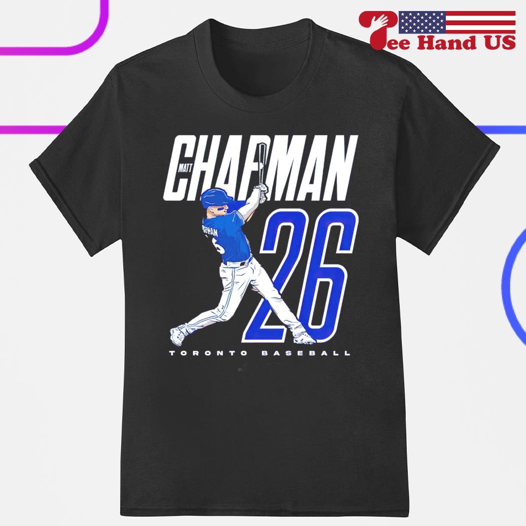 Nike Men's Toronto Blue Jays Matt Chapman #26 Blue T-Shirt