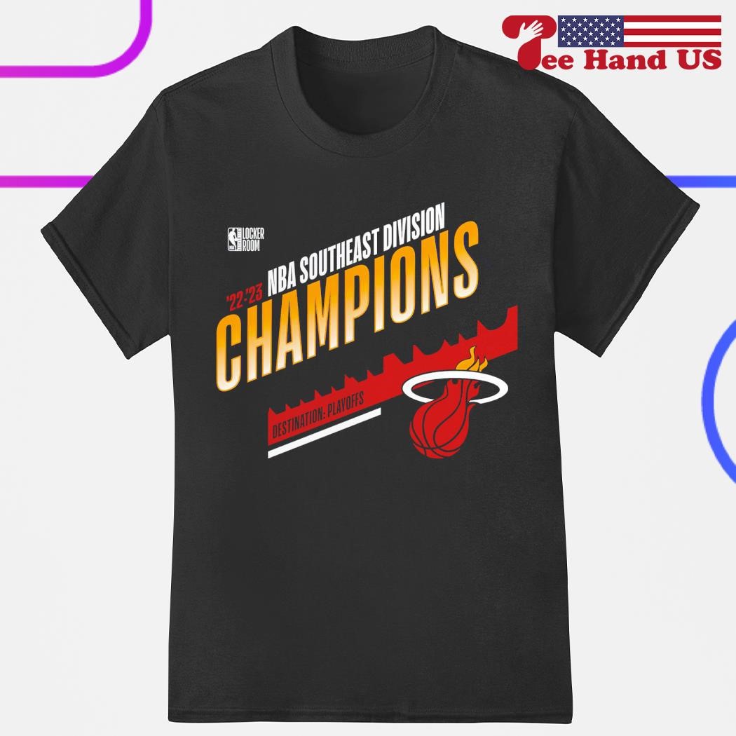 Miami Heat 2022-2023 NBA Southeast Division Champions Locker Room shirt