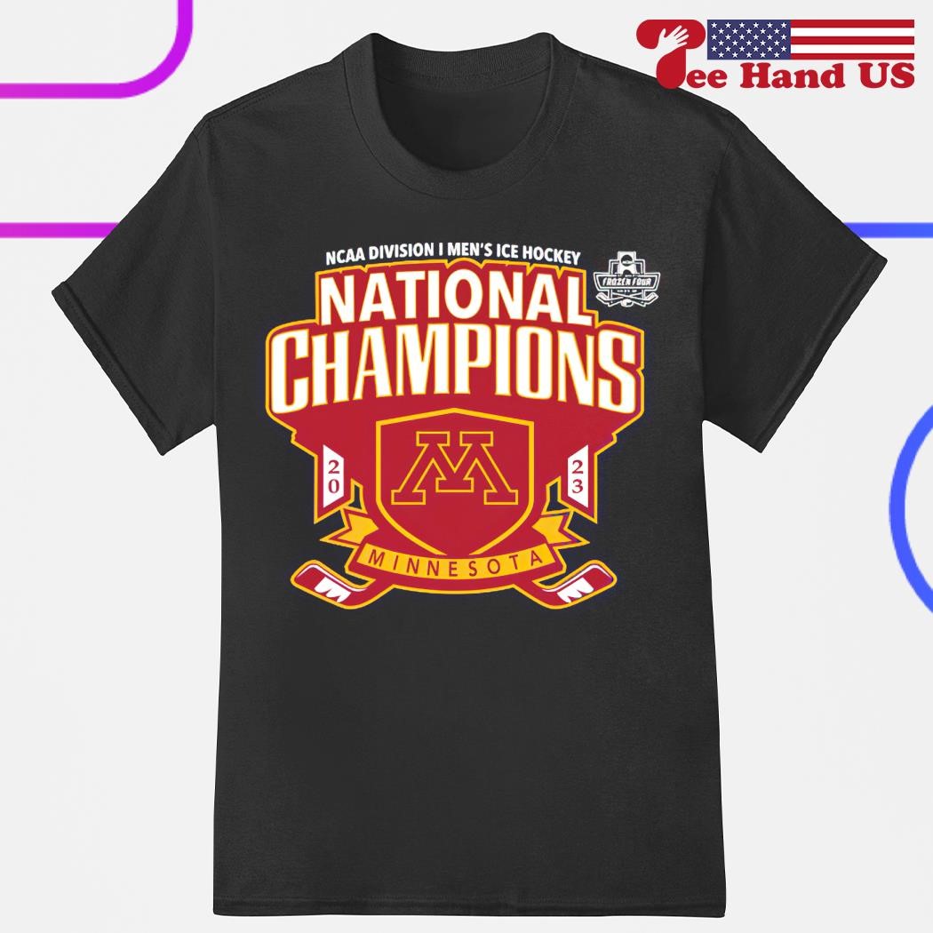 Minnesota men's hockey 2023 NCAA Division I national champions shirt