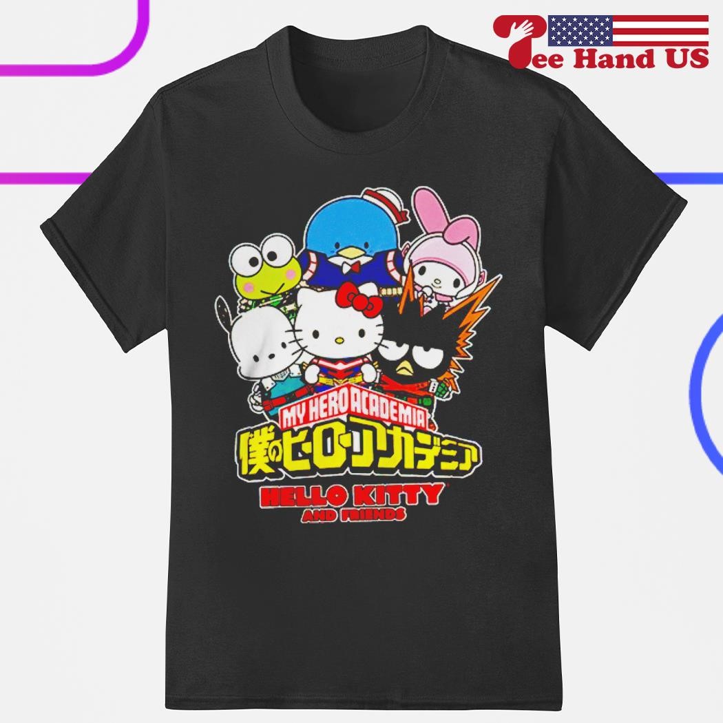 My Hero Academia hello kitty and friends shirt