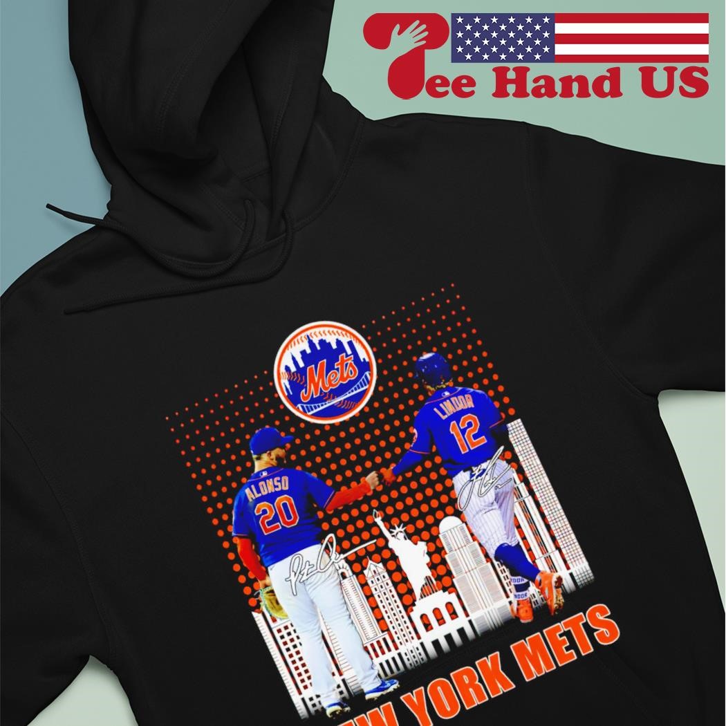 20 Pete Alonso And 12 Francisco Lindor New York Mets Signatures Shirt,  hoodie, sweater, long sleeve and tank top