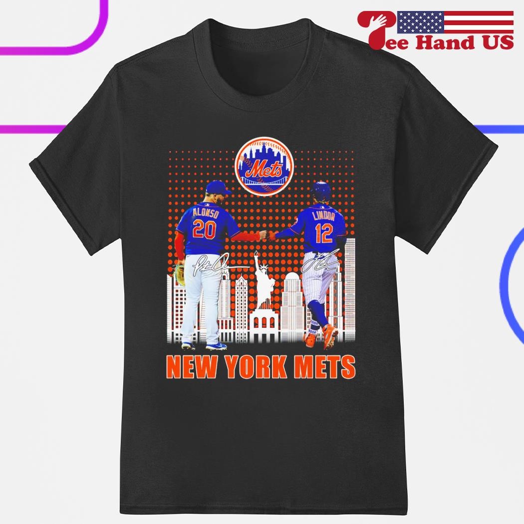 New York Mets Pete Alonso And Francisco Lindor Signature 2023 T-Shirt,  hoodie, sweater, long sleeve and tank top