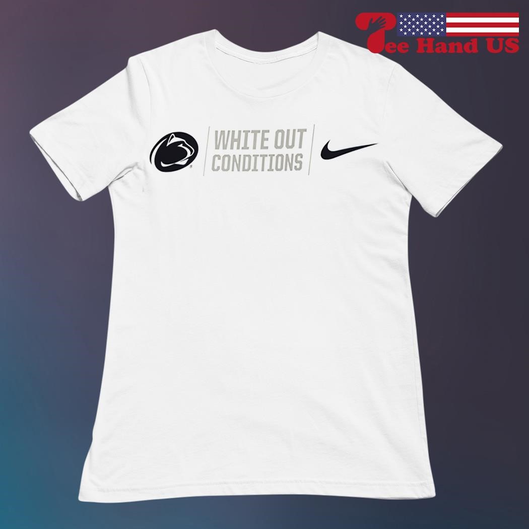 Official Penn State Nittany Lions The Forecast Says White Out Shirt,  hoodie, sweater, long sleeve and tank top