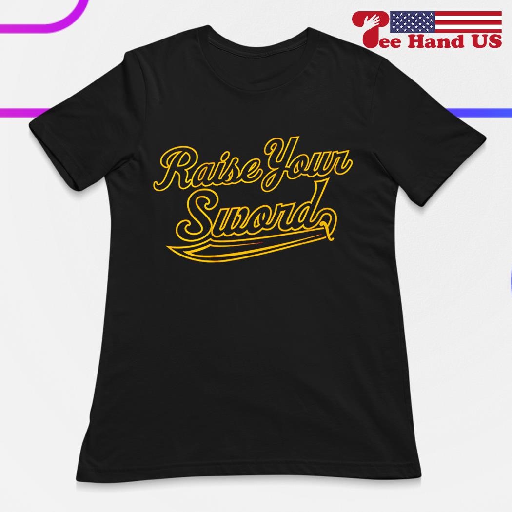 Pittsburgh Pirates raise your sword logo 2023 shirt, hoodie, sweater, long  sleeve and tank top
