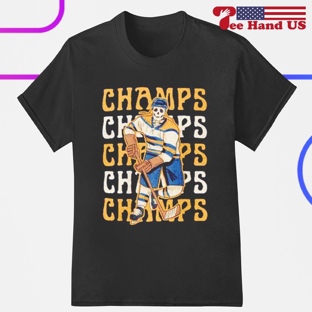 Quinnipiac Bobcats skeleton champs shirt