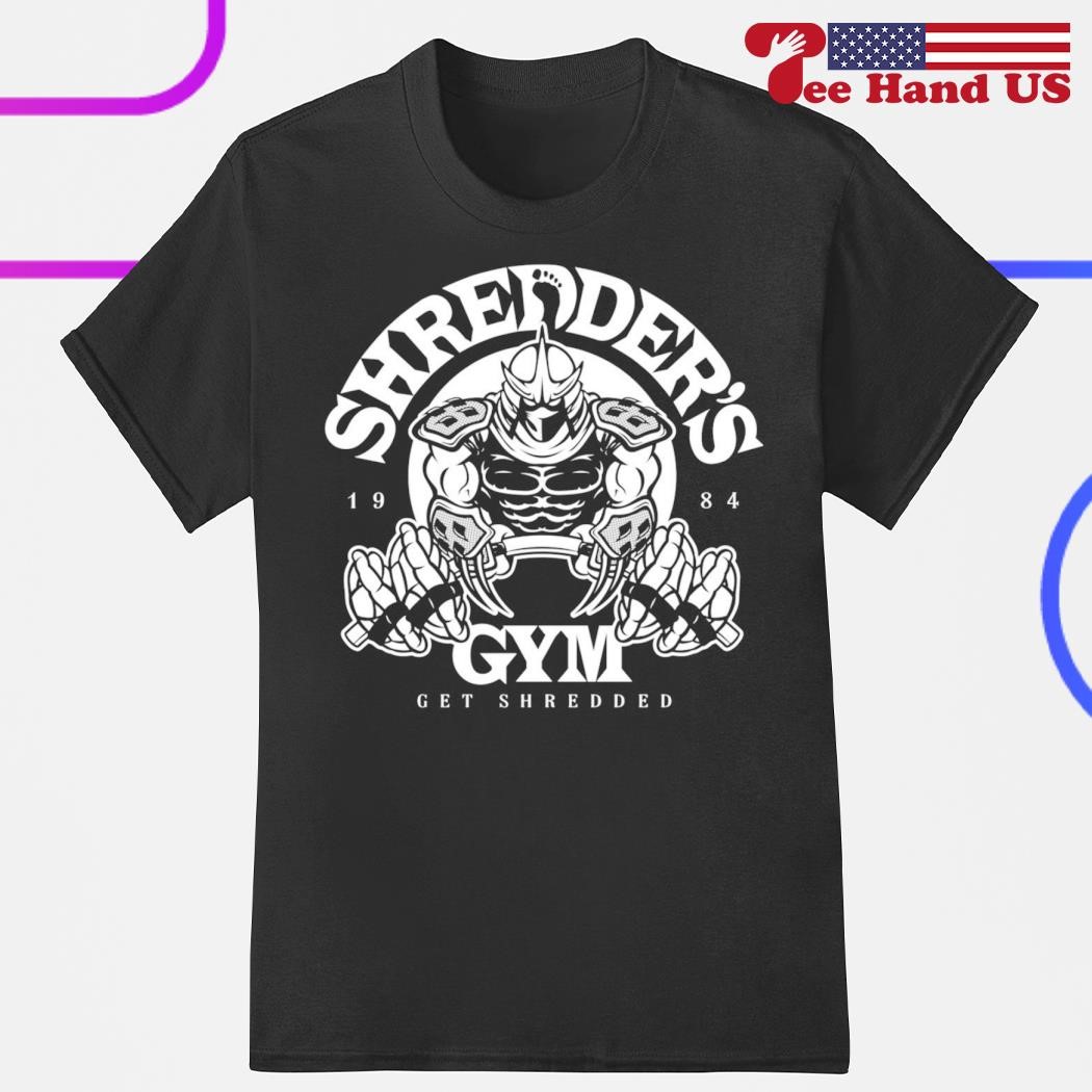 Shredder's gym TMNT shirt