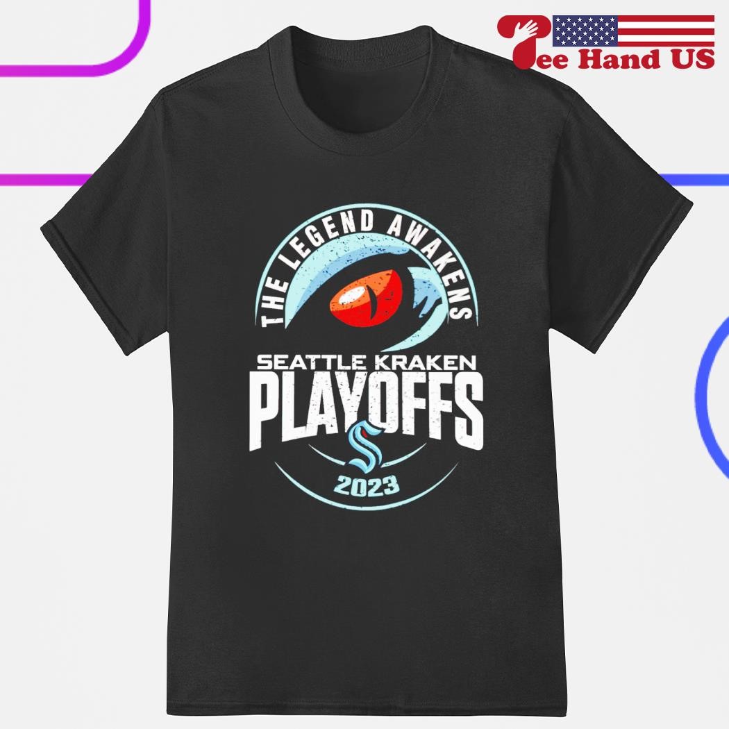 The Legend Awakens Seattle Kraken Playoffs 2023 shirt