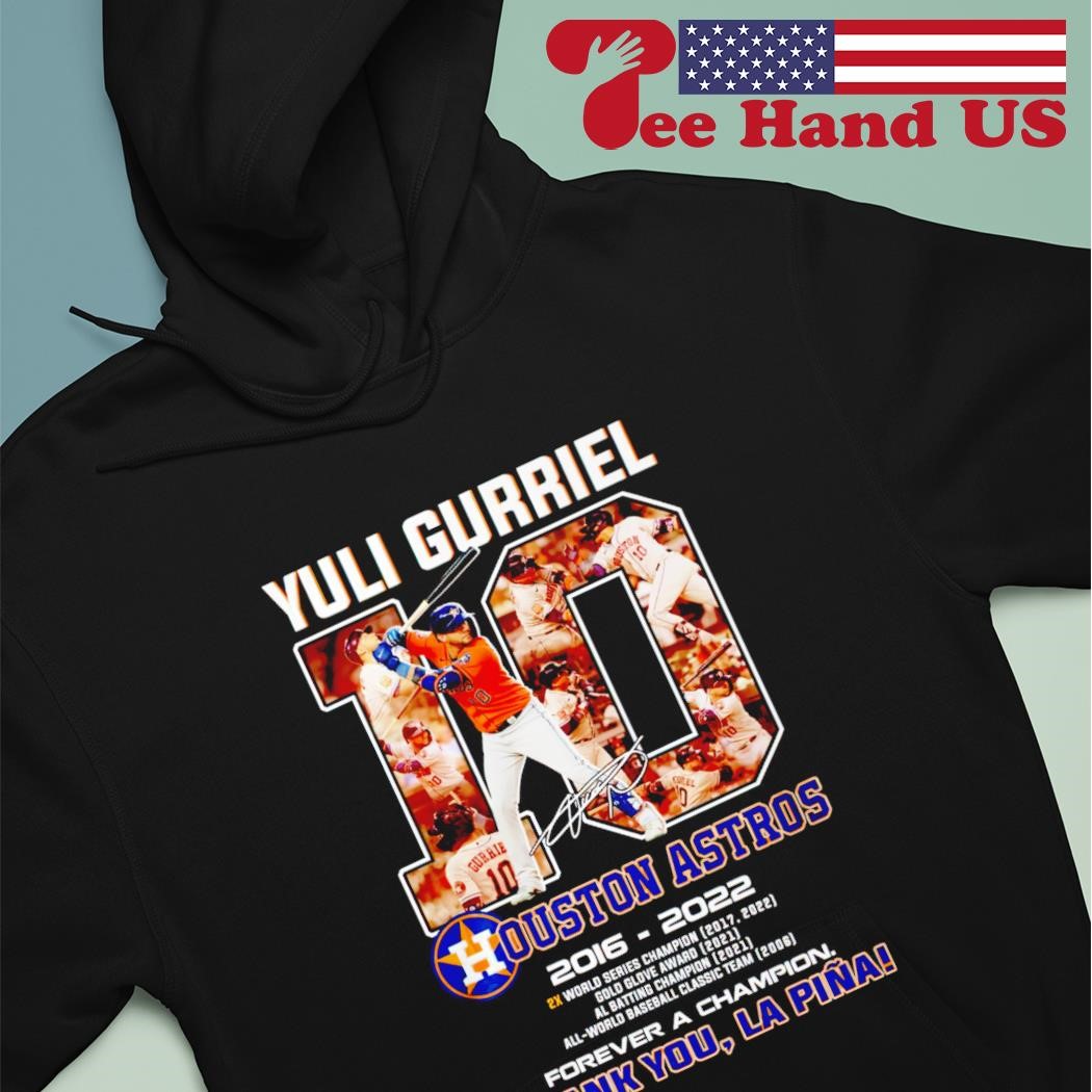 Houston Astros MLB Team Thank You Yuli Gurriel Shirt, hoodie, sweater, long  sleeve and tank top
