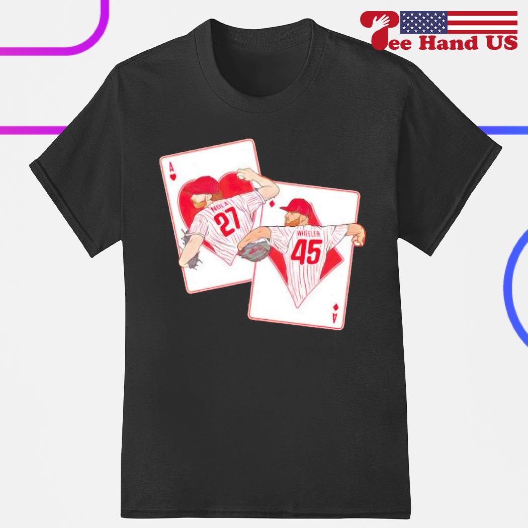 Aaron Nola and Zack Wheeler Philadelphia Phillies Philly aces shirt