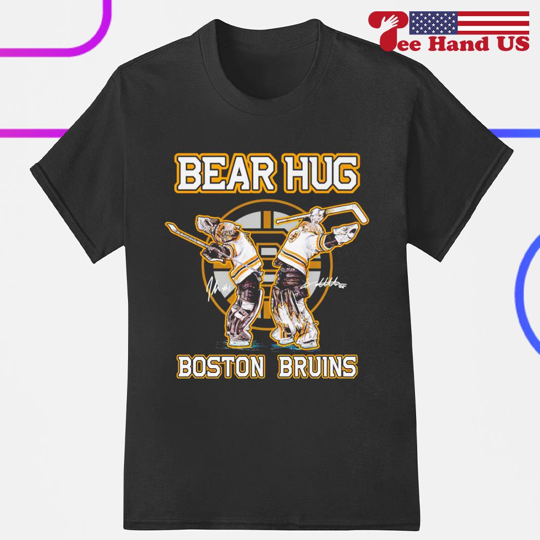 Bear hug Boston Bruins signatures shirt