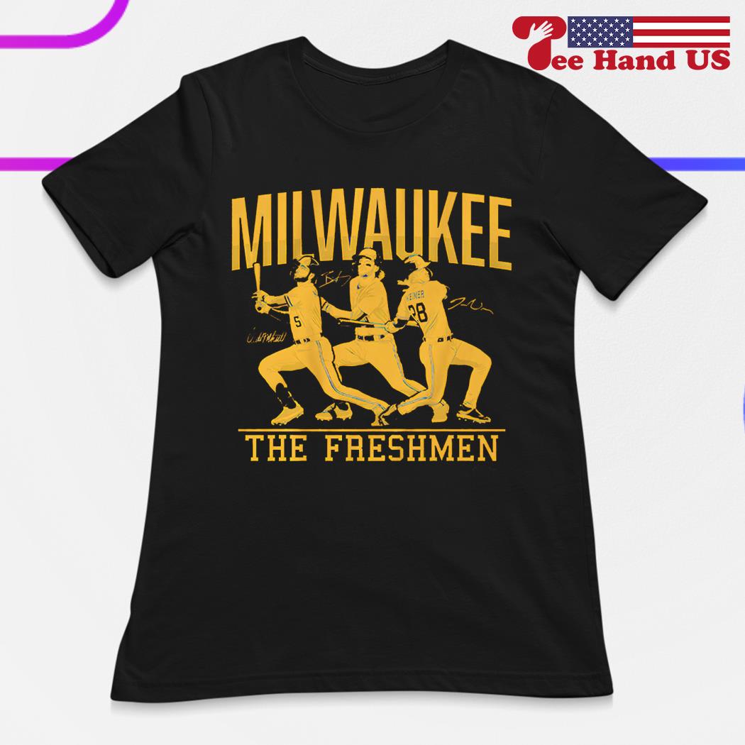 The Freshmen Milwaukee Brewers Brice Turang Joey Wiemer Garrett Mitchell  Shirt, hoodie, sweater and long sleeve