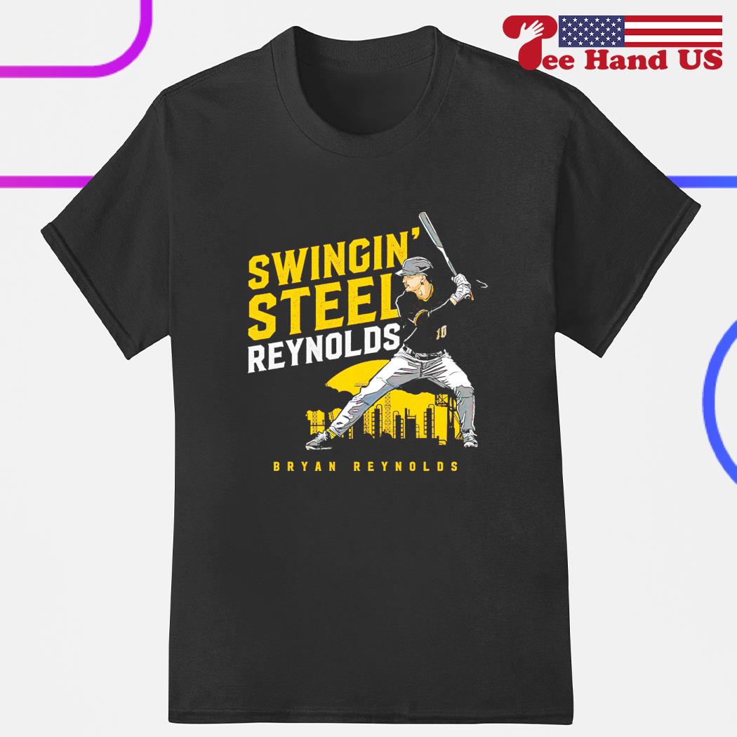 Official bryan reynolds swingin' steel mlbpa T-shirts, hoodie, sweater,  long sleeve and tank top