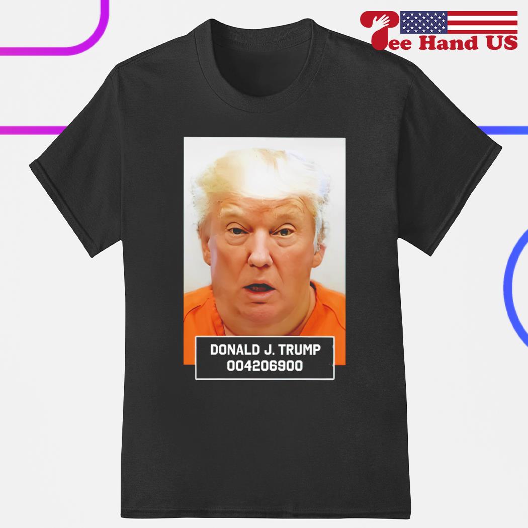 Donald J Trump 004206900 Mugshot shirt