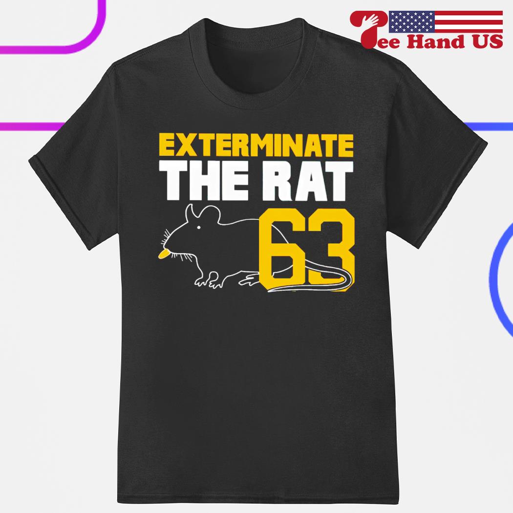 Exterminate the rat 63 shirt