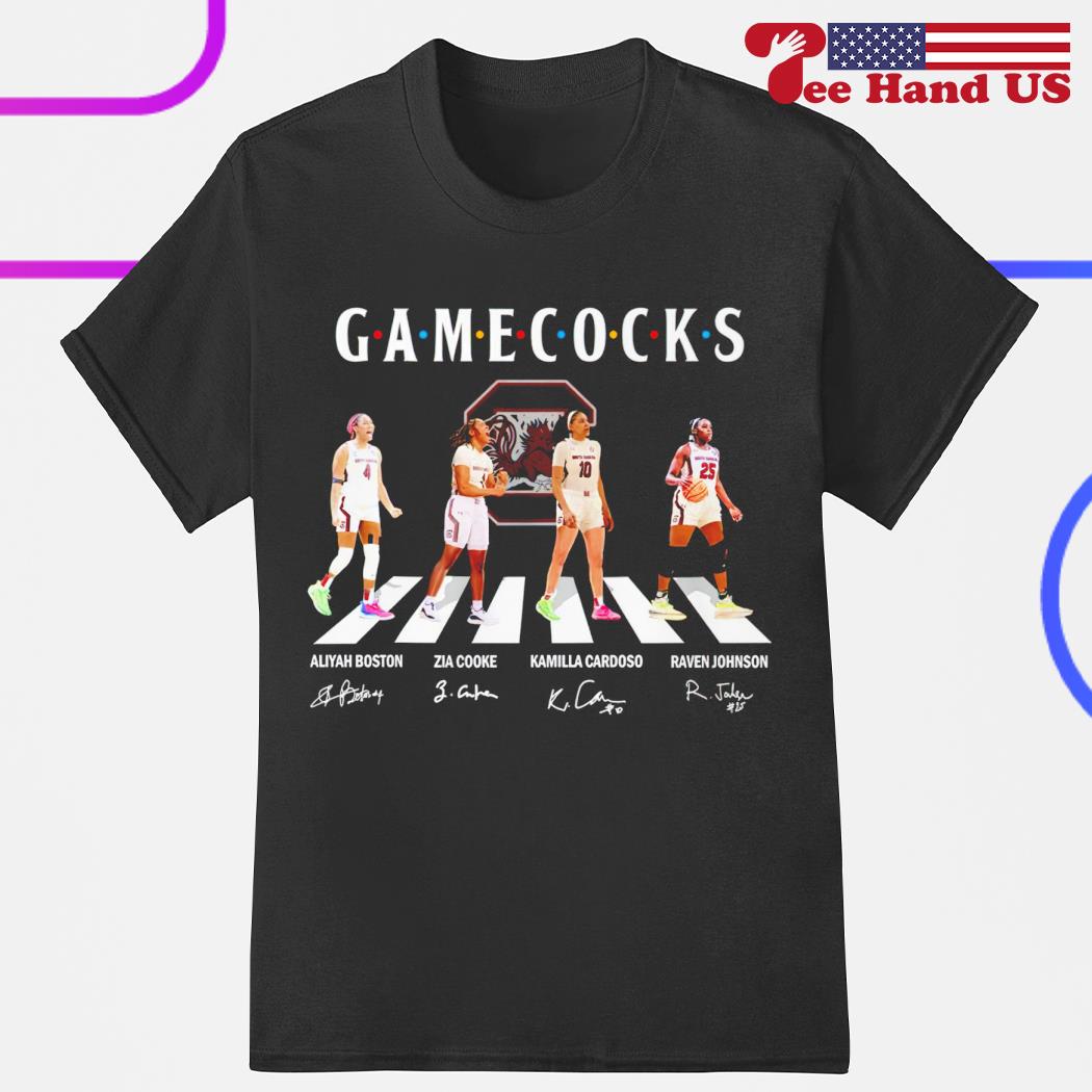 Gamecocks Abbey Road signatures shirt