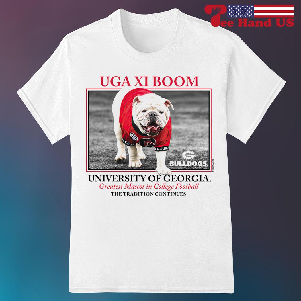 Georgia Bulldogs Uga Xi Boom T-shirt - Shibtee Clothing