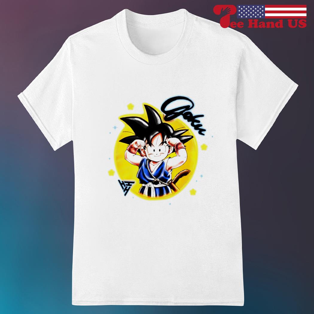 Goku flex airbrush shirt