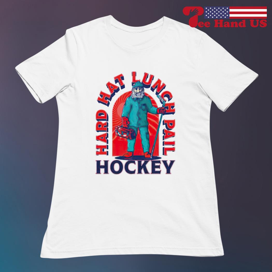 New York Islanders Fisherman mascot hard hat Lunch pail hockey