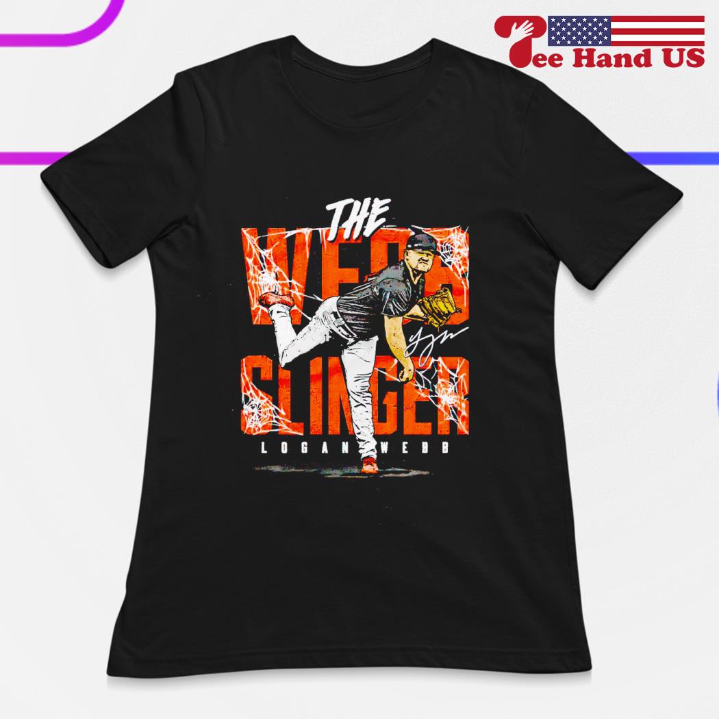 Logan Webb San Francisco Giants Webb Slinger signature shirt