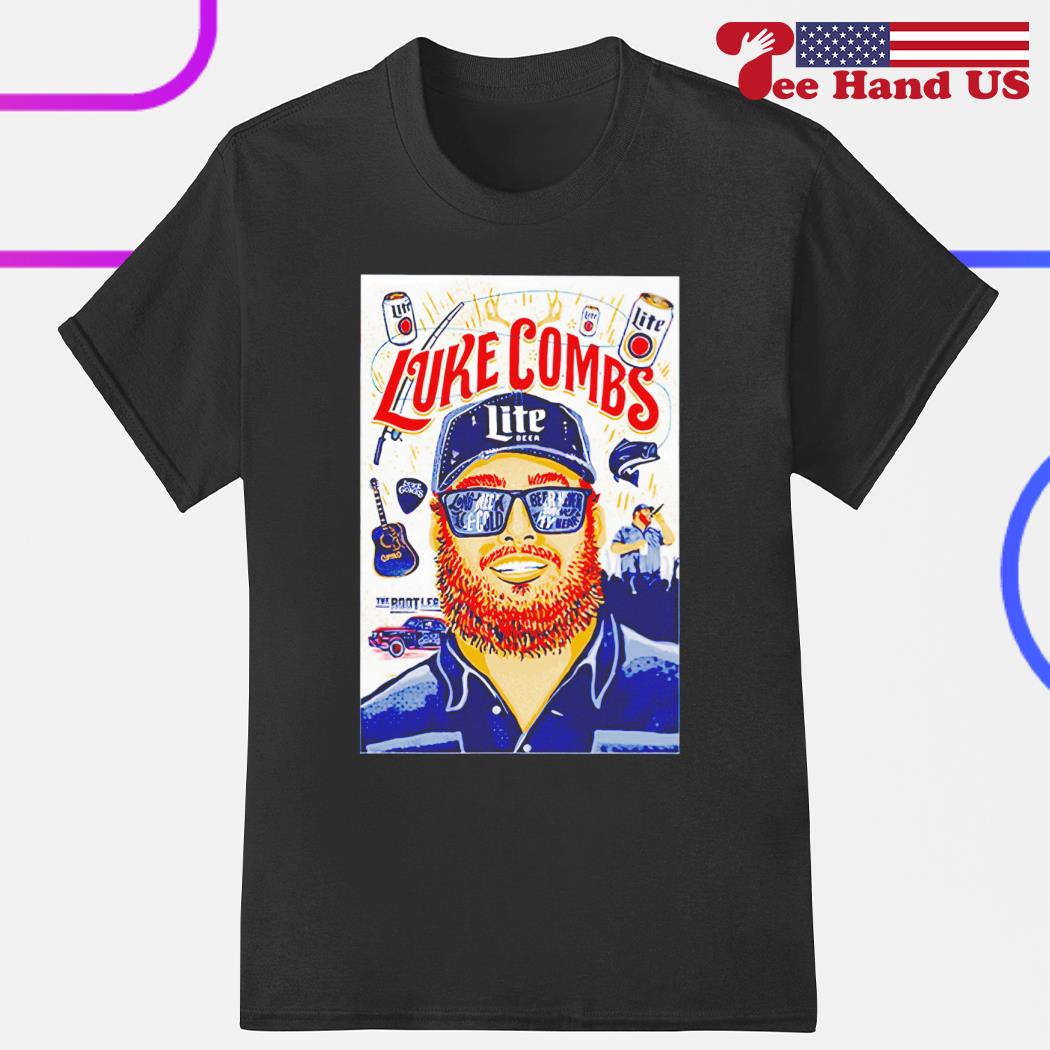 Luke Combs Miller Lite Shirt, hoodie, sweater, long sleeve and tank top