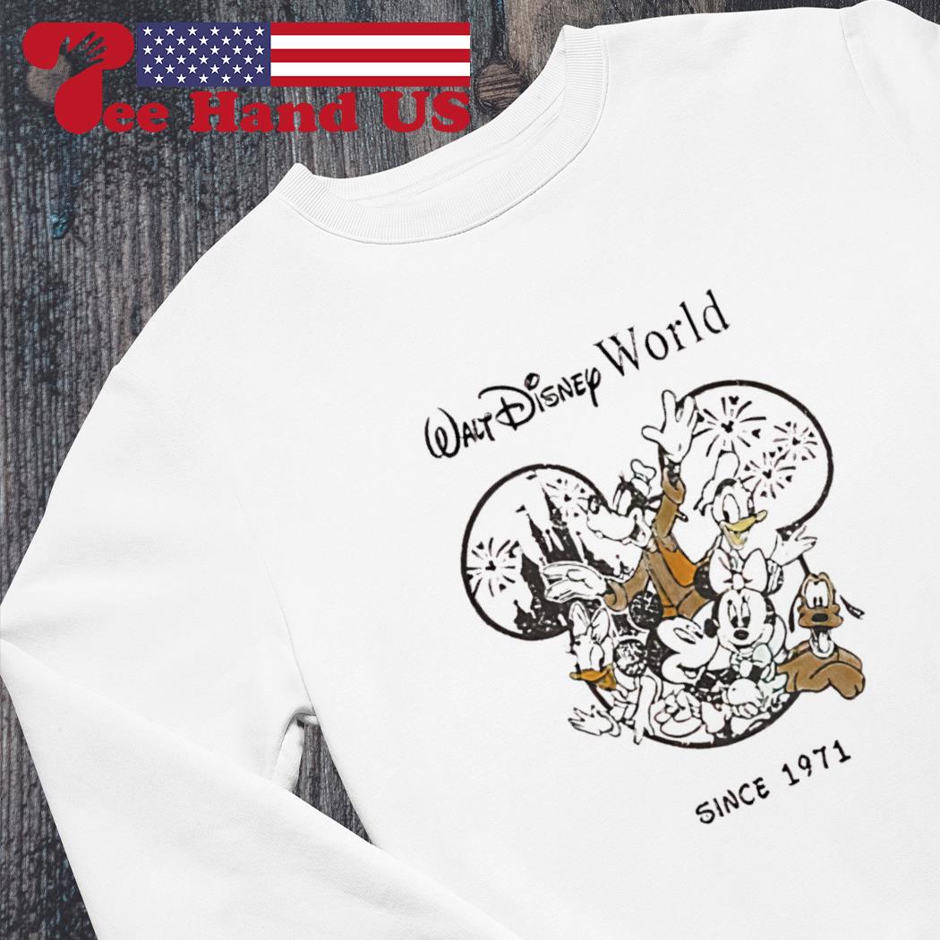 Mickey and Friend Walt Disney World est 1971 shirt hoodie