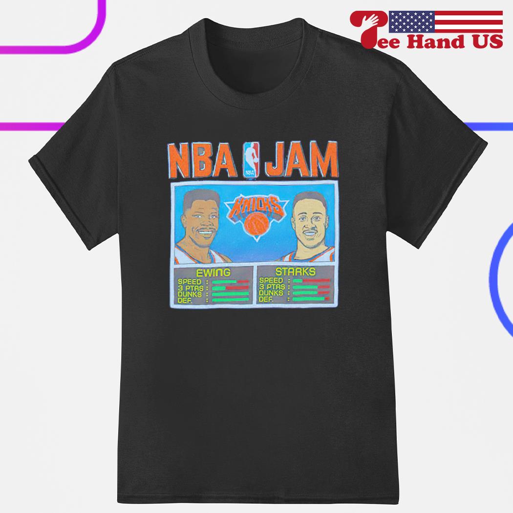 NBA Jam Ewing and Starks shirt