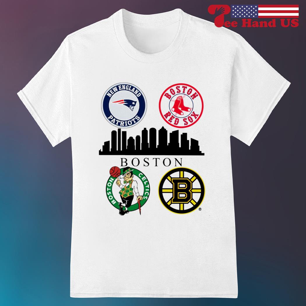New England Patriots and Boston Red Sox and Boston Celtics and Boston  Bruins Massachusetts shirt, hoodie, sweater, long sleeve and tank top