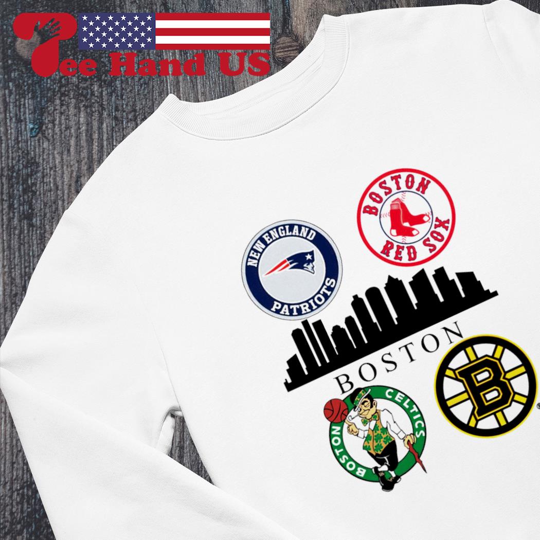 Official Red sox Boston Bruins new england Patriots Boston celtics shirt,  hoodie, sweater, long sleeve and tank top