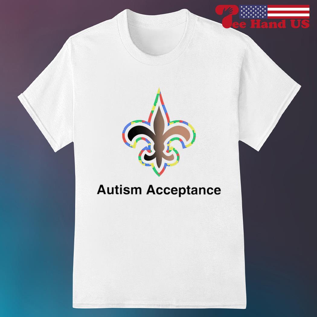 Official new Orleans Saints hand autism 2023 shirt, hoodie