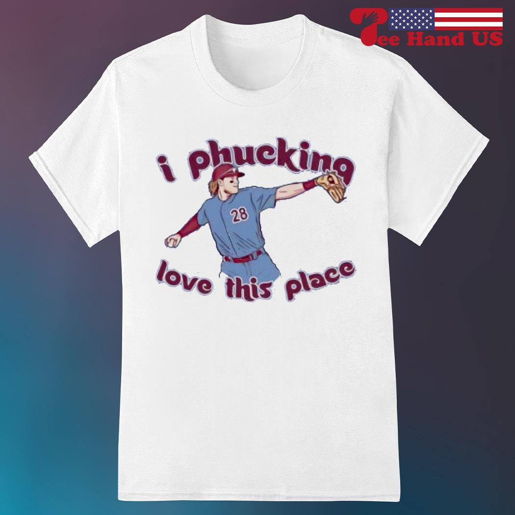 Philadelphia Phillies Alec Bohm i phucking love this place shirt