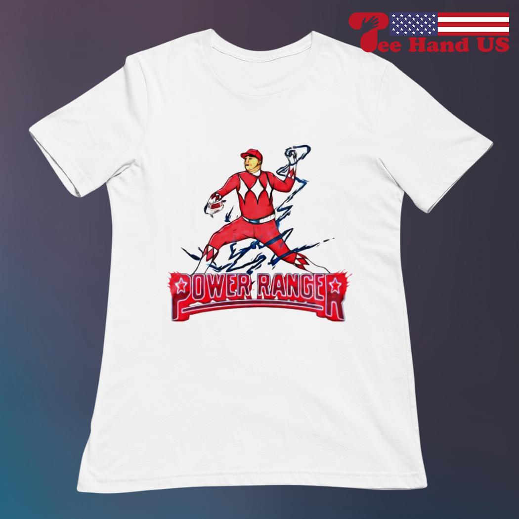 Red power best sale ranger t shirt