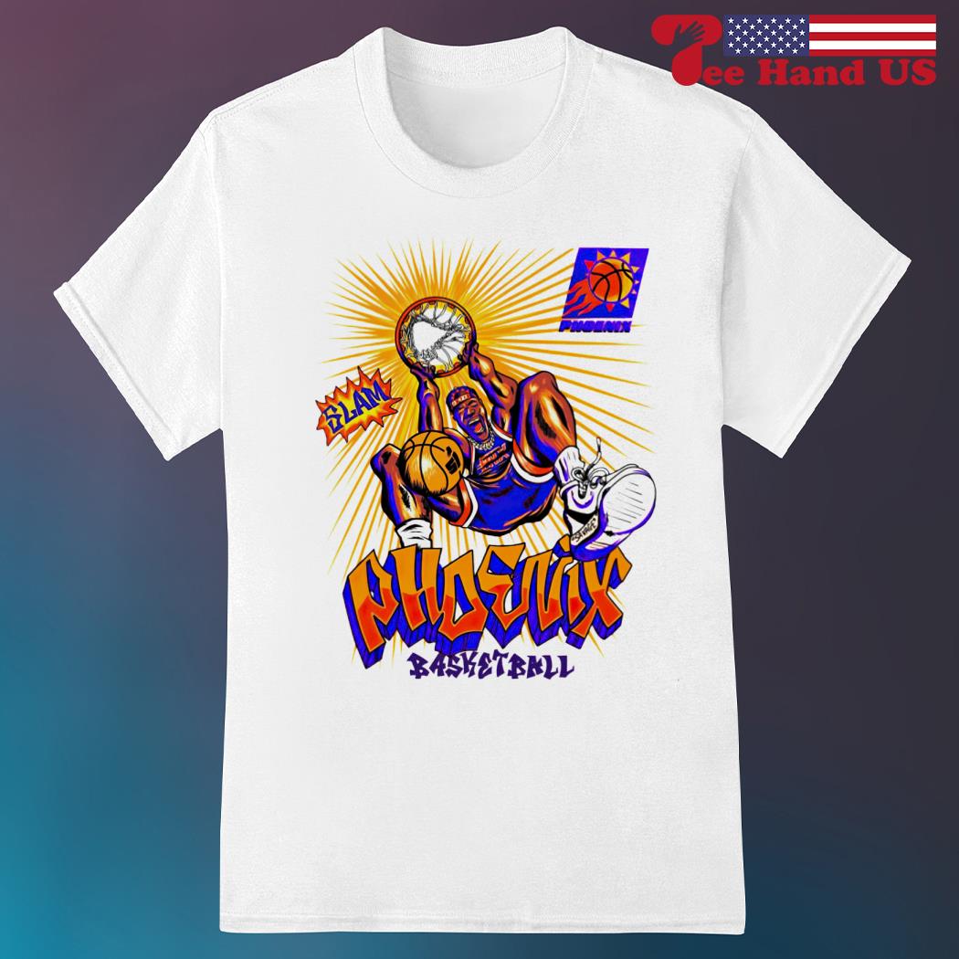 Slam Phoenix basketball cartoon shirt